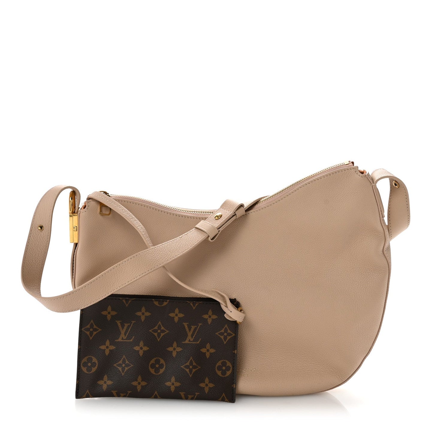 Calfskin Low Key Cookie MM Walnut