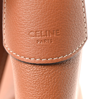 Supple Calfskin Medium Triomphe Heloise Shoulder Bag Tan