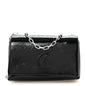 Naplak Patent Calfskin Monochrome Loubi54 Shoulder Bag Zaffiro