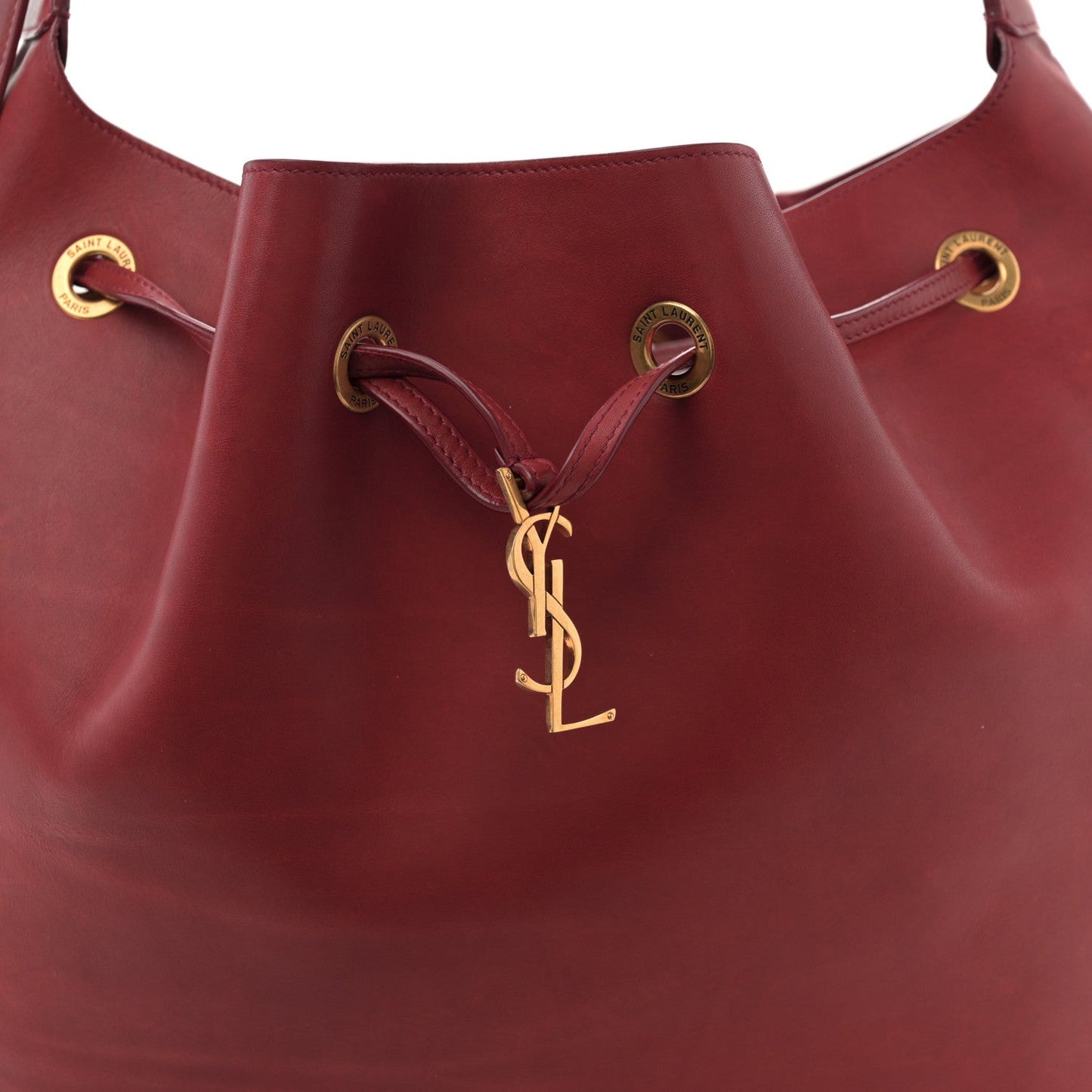 Smooth Calfskin Paris VII Large Flat Hobo Red