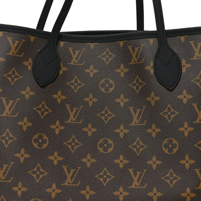 Monogram Calfskin Neo Neverfull Inside Out MM Black
