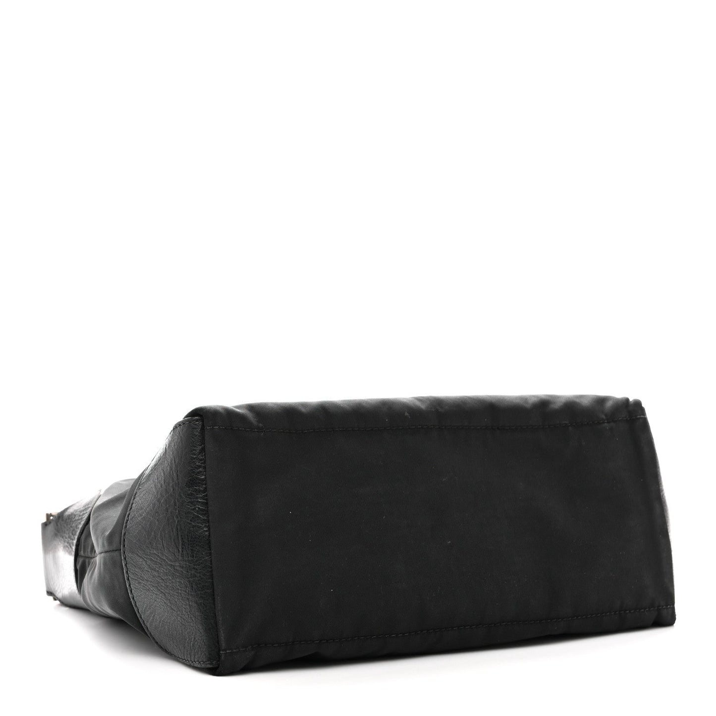 Nylon Shoulder Bag  Black