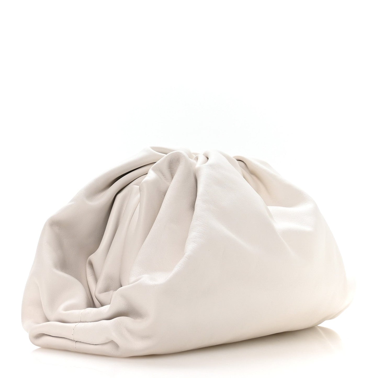 Smooth Butter Calf The Pouch Oversized Clutch Plaster