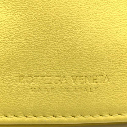 Calfskin Mini BV Twist Yellow