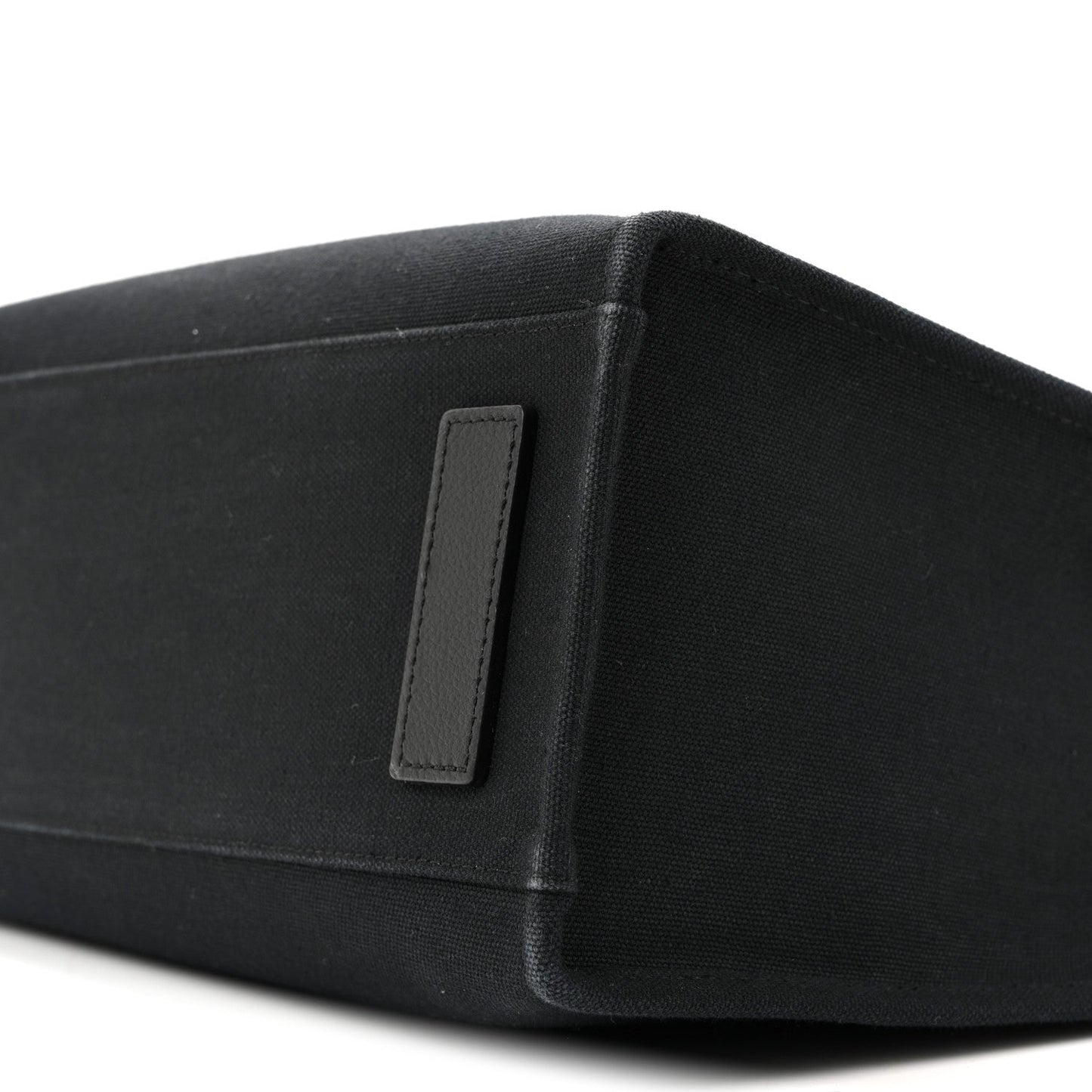 Canvas Calfskin La Medusa Small Tote Black