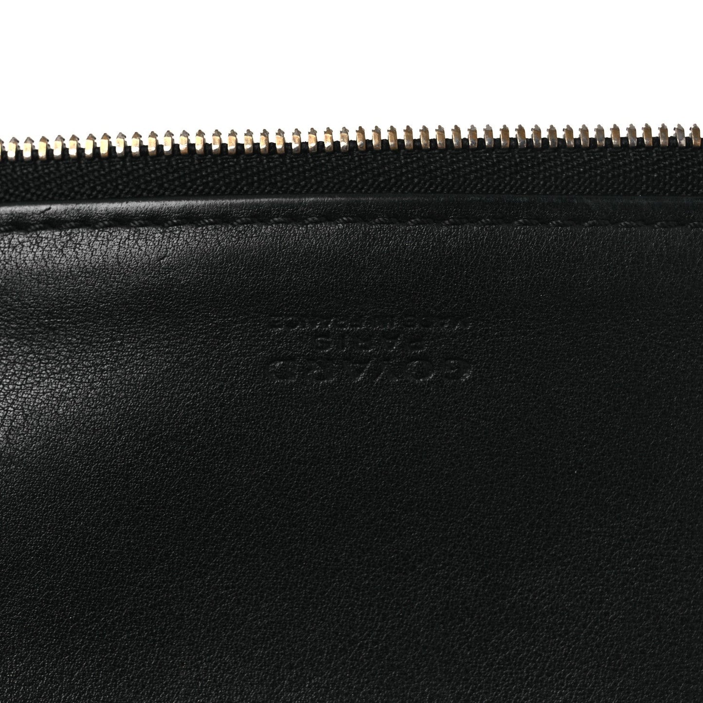 Goyardine Sainte Marie Soft Clutch Black