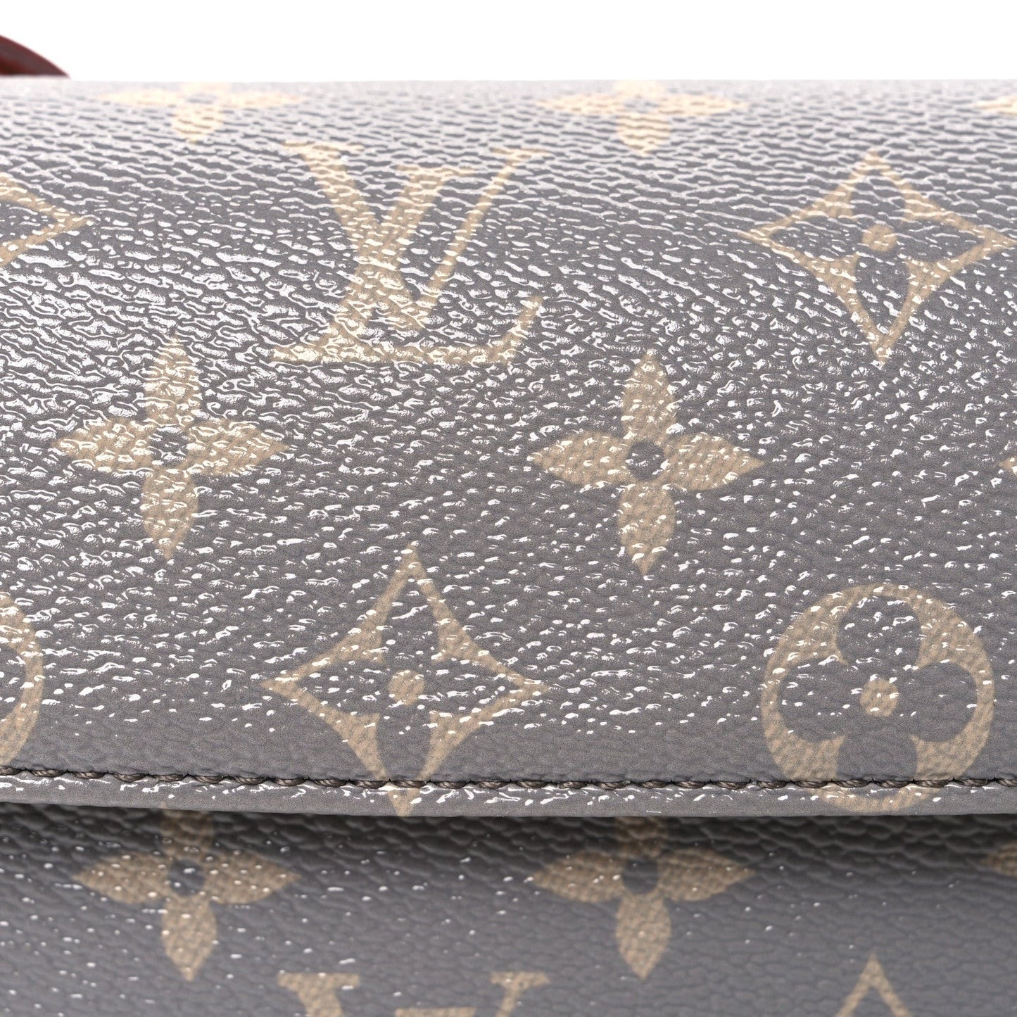 Monogram Ivy Wallet On Chain Trianon Gray