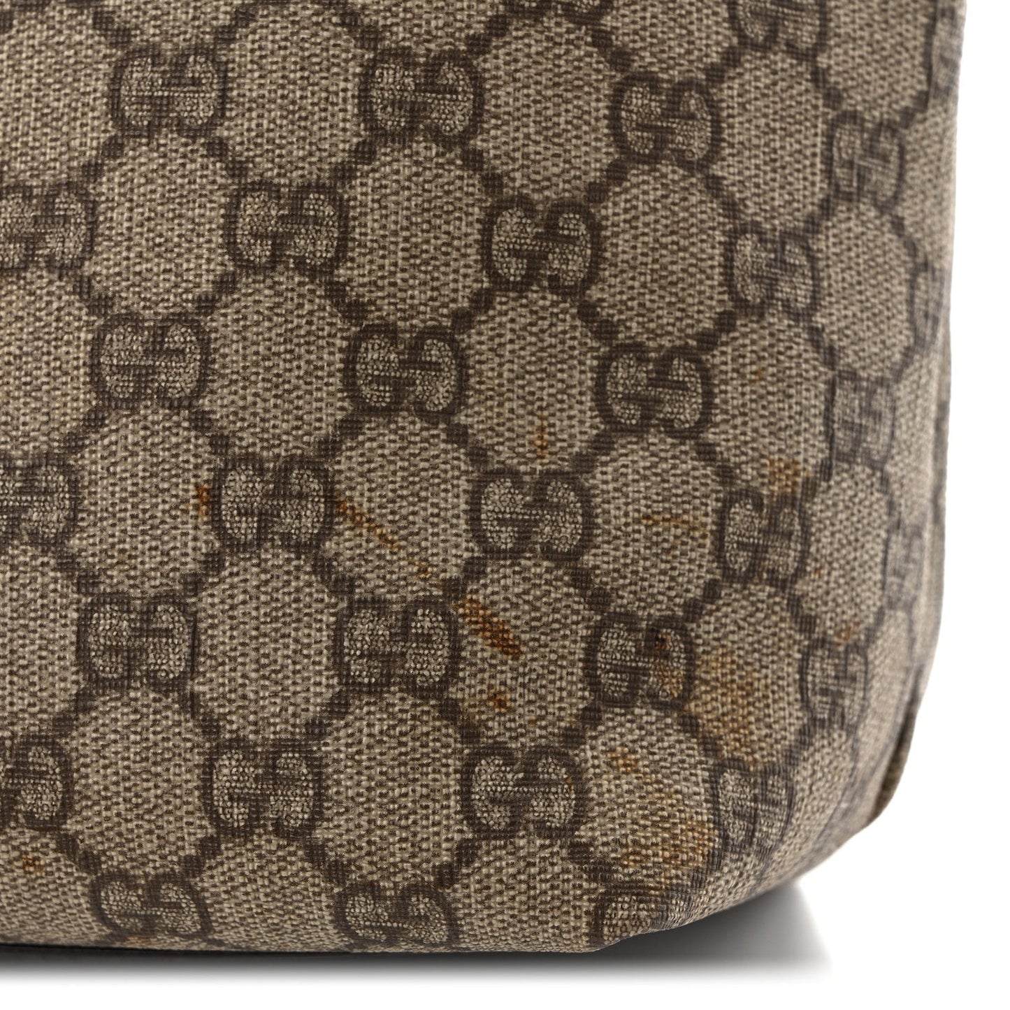 GG Plus Monogram Small Vertical Tote Dark Brown