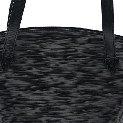 Epi Saint Jacques PM Long Straps Black