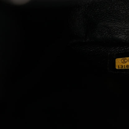 Caviar Quilted Jumbo Single Flap Black