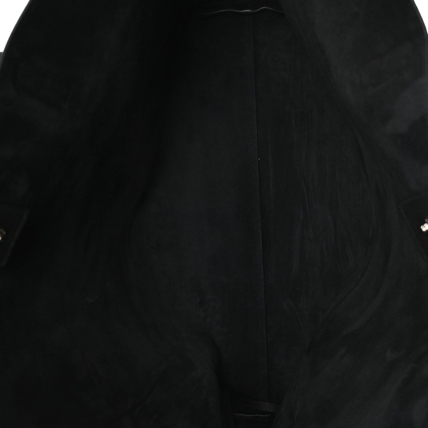 Calfskin Large Shopping Tote Black