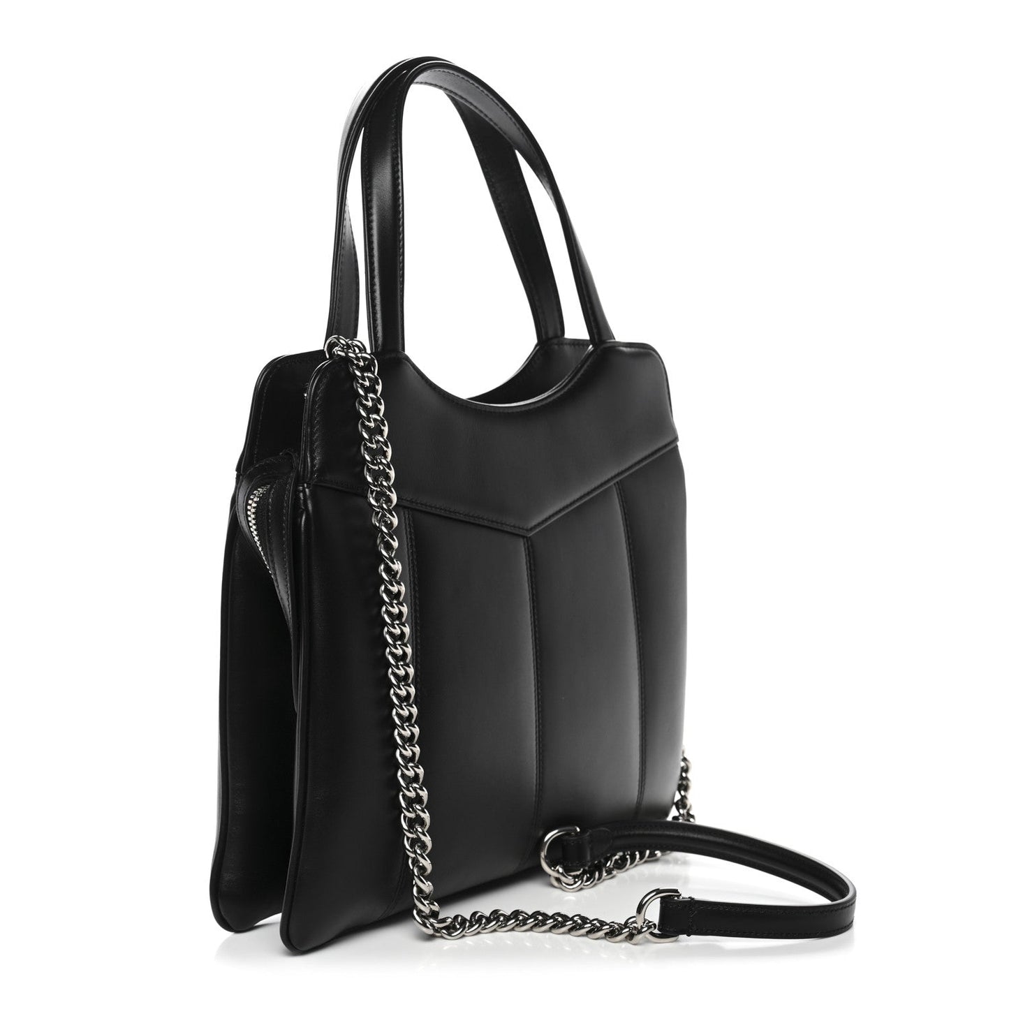 Calfskin Petite GG Small Tote Bag Black