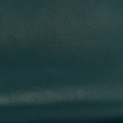 Calfskin Quilted East West Flap Dark Blue