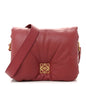 Lambskin Goya Puffer Bag Plumrose