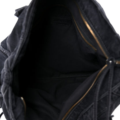 Washed Denim Classic Hardware Medium Le City Black