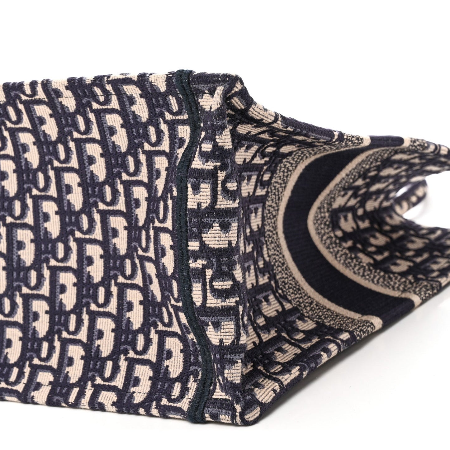 Oblique Medium Book Tote Blue Multicolor