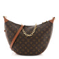 Reverse Monogram Loop Hobo