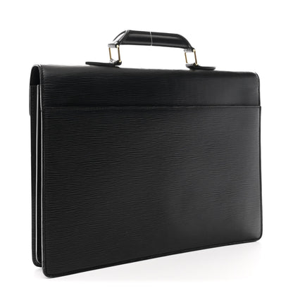Epi Serviette Conseiller Briefcase Black