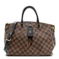 Damier Ebene Odeon Tote MM Black