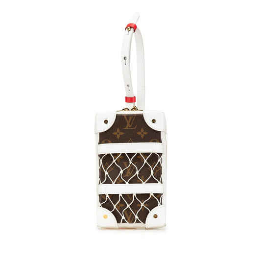 Louis Vuitton Soft Trunk Phone Box Monogram Shoulder Bag