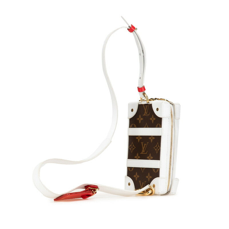 Louis Vuitton Soft Trunk Phone Box Monogram Shoulder Bag
