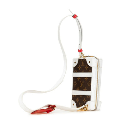 Louis Vuitton Soft Trunk Phone Box Monogram Shoulder Bag