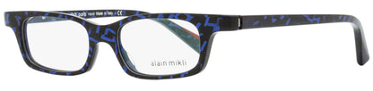 Alain Mikli Jacno Eyeglasses A03096 004 Blue Memphis 46mm 3096 Blue Memphis