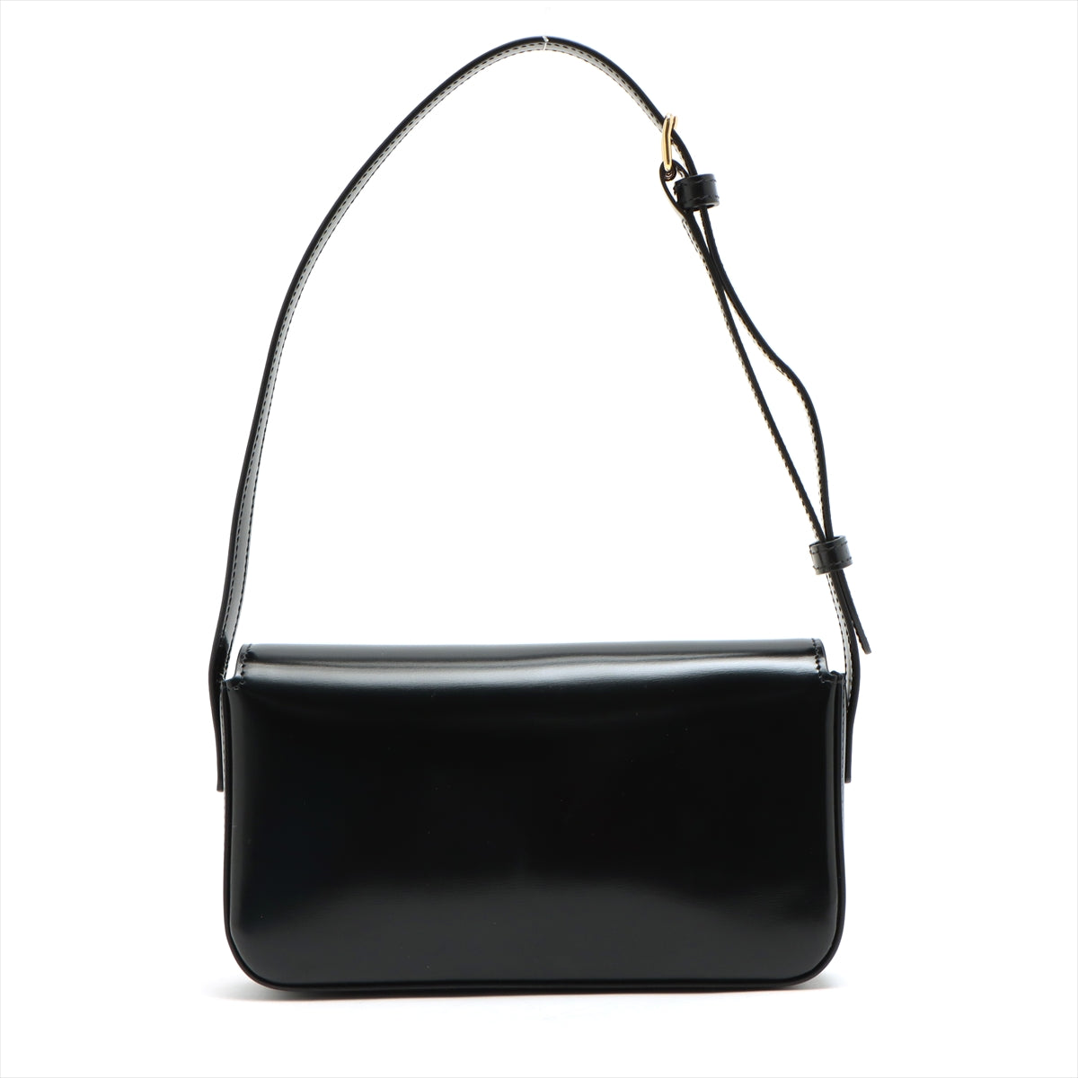 ITEM 8 - Celine Triomphe Shoulder Bag Black
