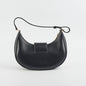 Celine Triomphe Black Calfskin Shoulder Bag