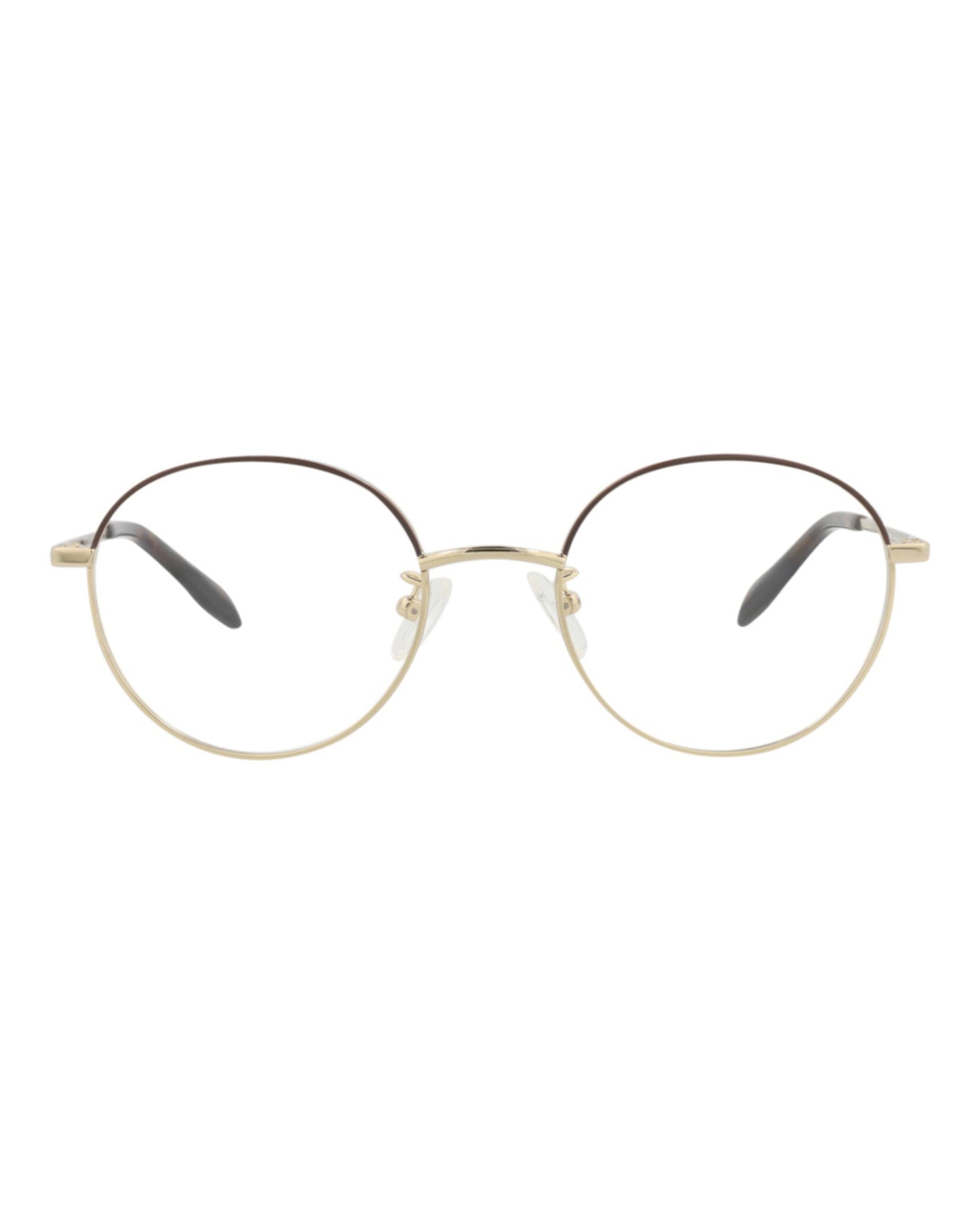Alexander McQueen Unisex Round/Oval Gold Gold Transparent Fashion Designer Eyewear