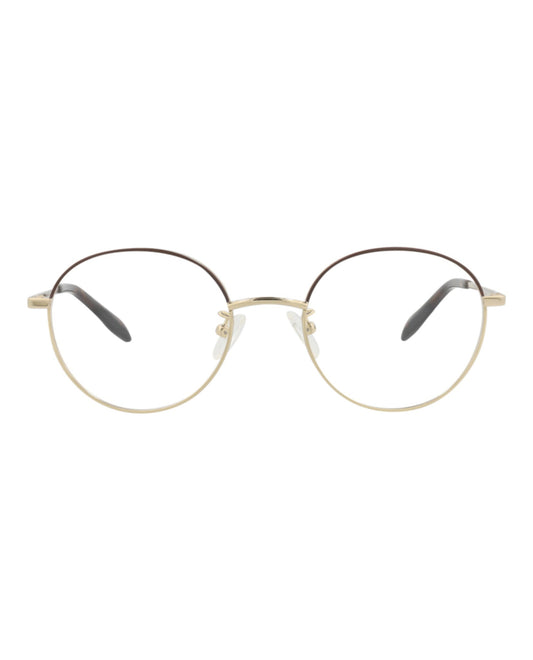 Alexander McQueen Unisex Round/Oval Gold Gold Transparent Fashion Designer Eyewear