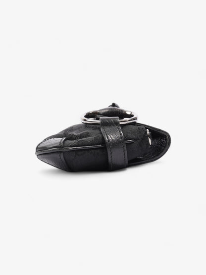 Gucci Horsebit Chain Clutch Black GG Supreme Canvas