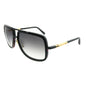 Mach-One DRX-2030-G-BLK-18K-59 Unisex Aviator Sunglasses