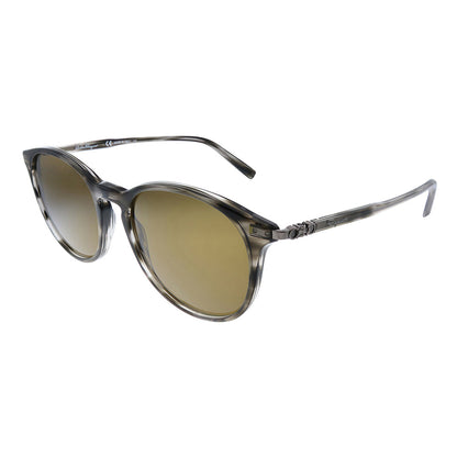 SF 911S 003 53mm Unisex Round Sunglasses Striped Grey