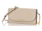 Burberry Cream Leather Clutch