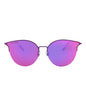 Balenciaga Mens Cat Eye Violet Violet Violet Fashion Designer Eyewear