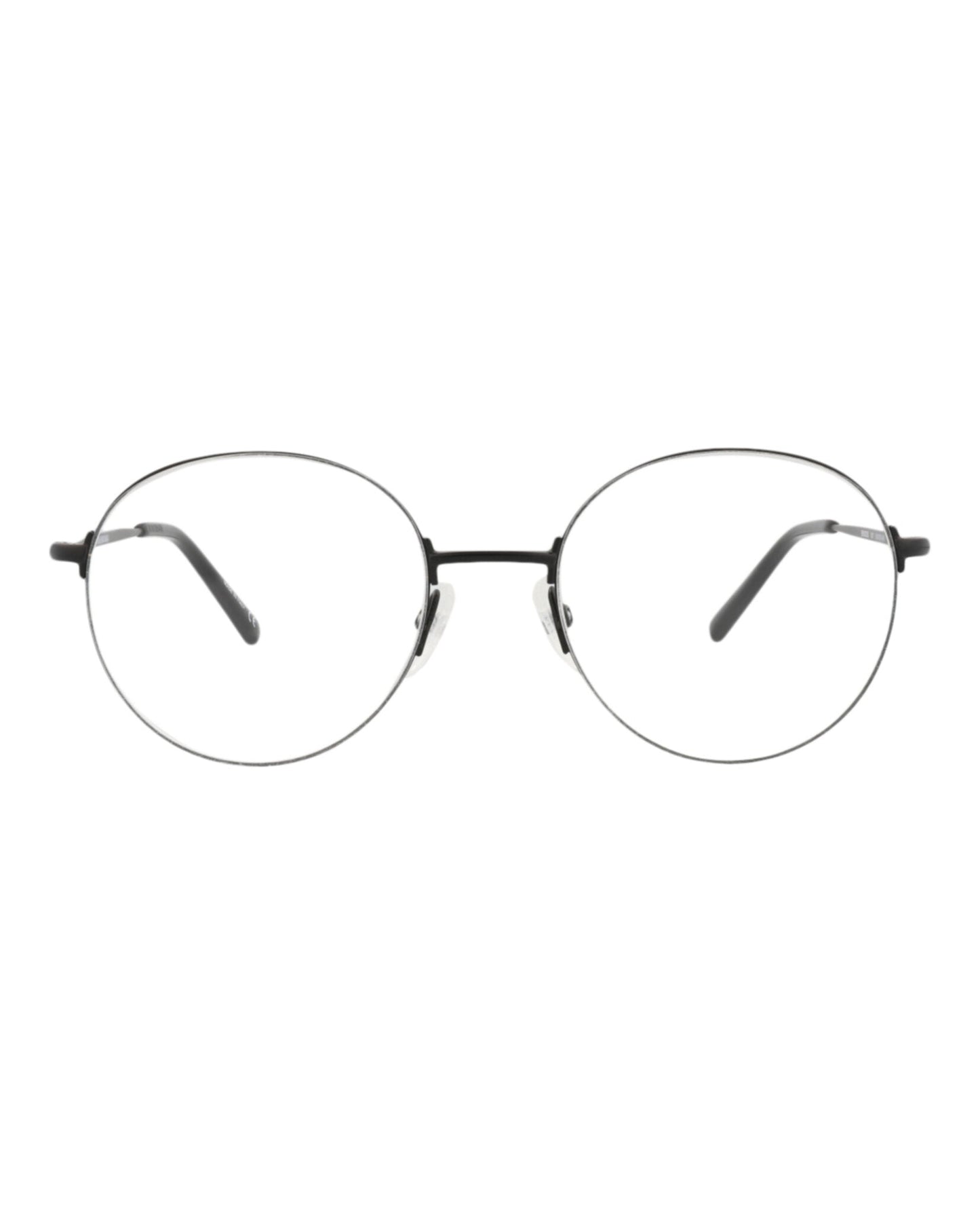 Balenciaga Unisex Round/Oval Black Black Transparent Fashion Designer Eyewear