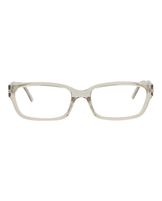 Balenciaga Womens Square/Rectangle Beige Beige Transparent Fashion Designer Eyewear