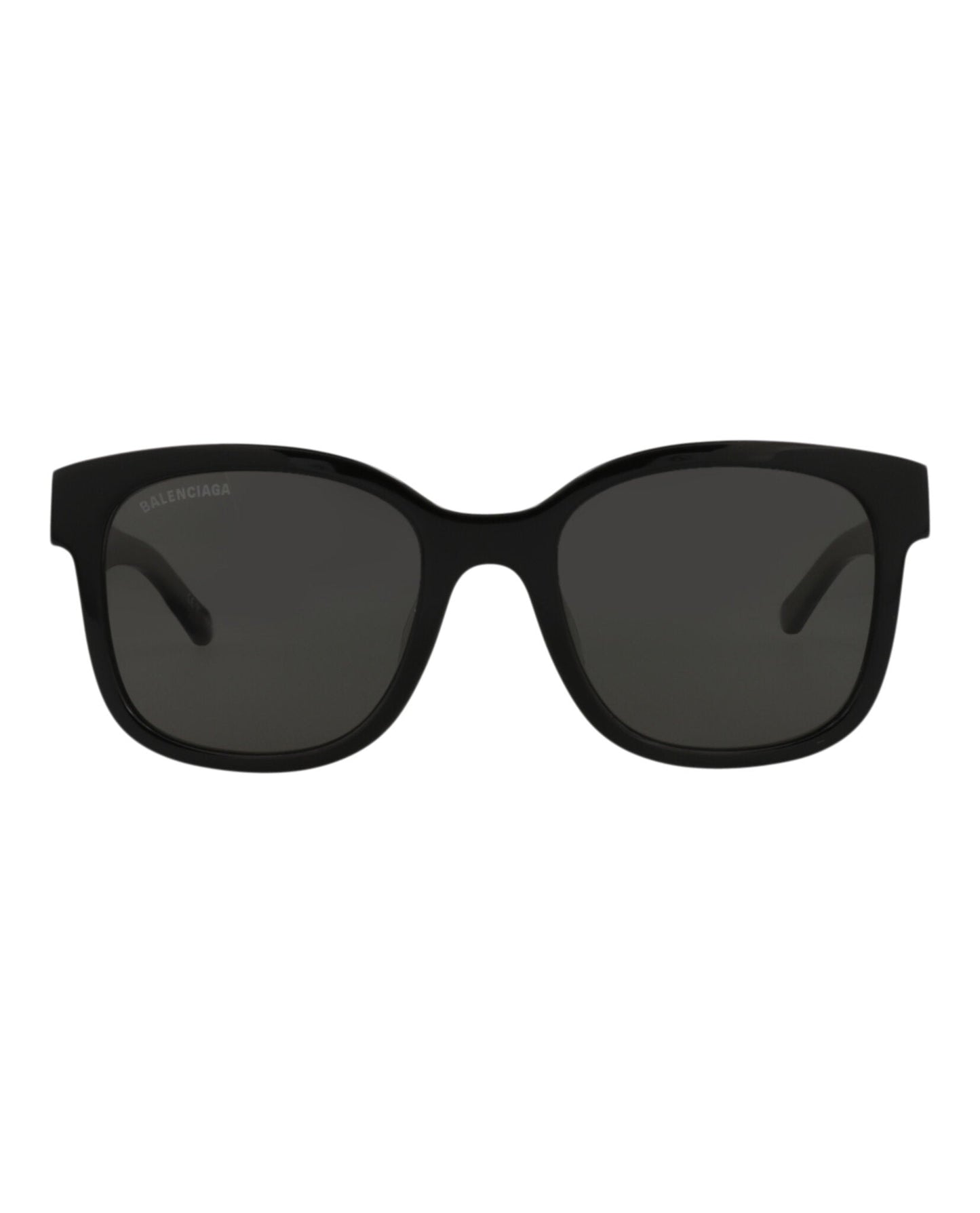 Balenciaga Unisex Square/Rectangle Black Black Grey Fashion Designer Eyewear