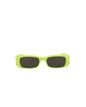 Balenciaga Womens Square/Rectangle Yellow Silver Grey Fashion Designer Eyewear