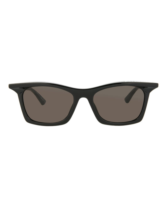 Balenciaga Unisex Square/Rectangle Black Black Grey Fashion Designer Eyewear