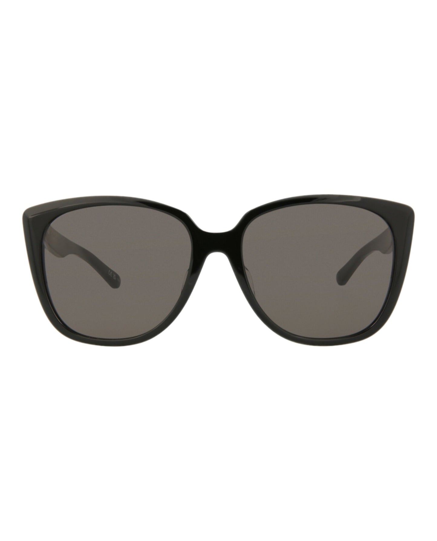 Balenciaga Womens Square/Rectangle Black Black Grey Fashion Designer Eyewear