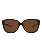 Balenciaga Womens Square/Rectangle Havana Havana Brown Fashion Designer Eyewear