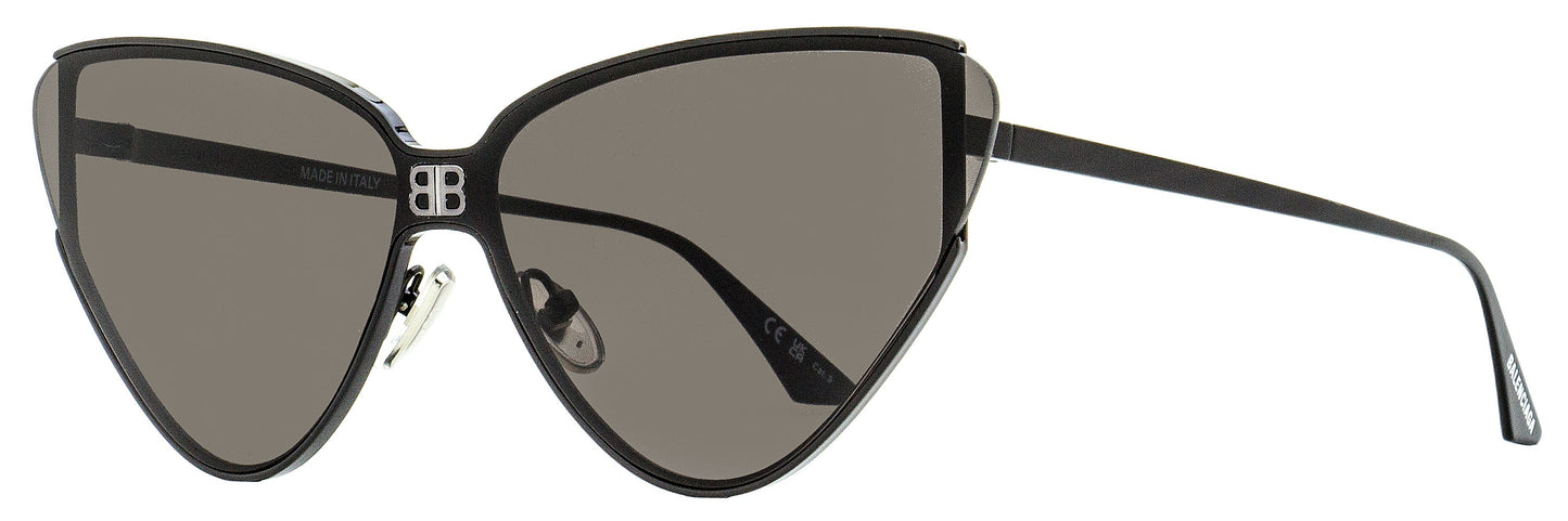 Balenciaga Cateye Sunglasses BB0191S 001 Black 99mm Black