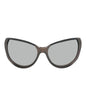 Balenciaga Womens Cat Eye Silver Silver Silver Fashion Designer Eyewear