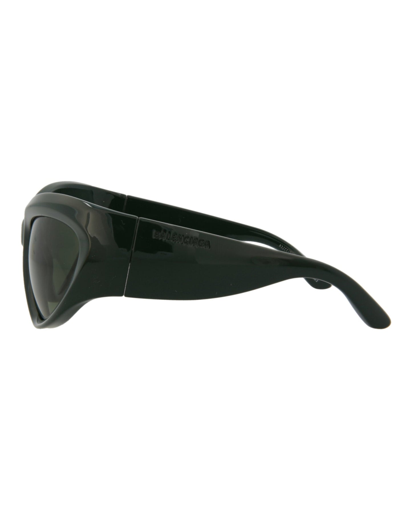Balenciaga Unisex Shield/Wrap Green Green Green Fashion Designer Eyewear