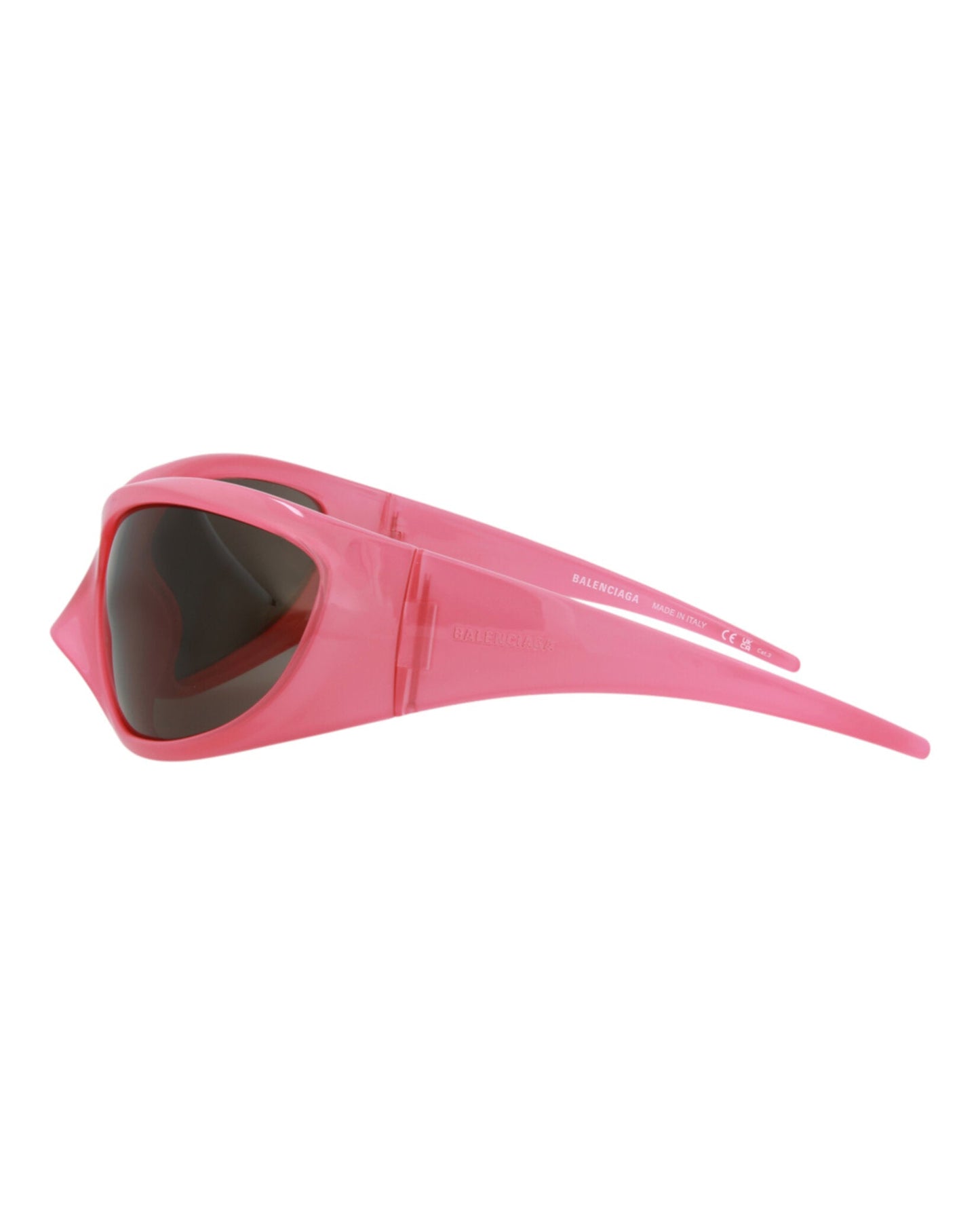 Balenciaga Unisex Shield/Wrap Pink Pink Grey Fashion Designer Eyewear