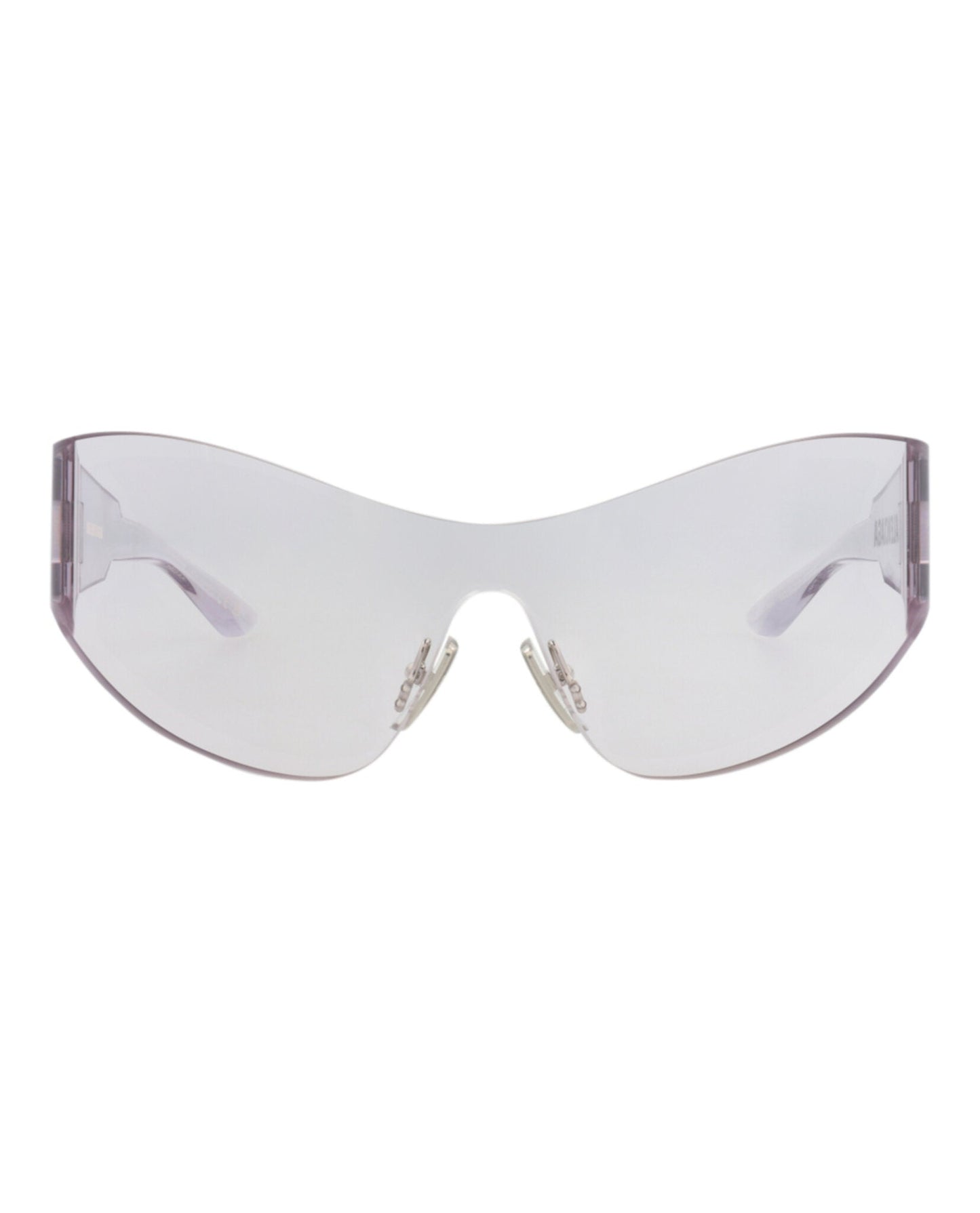 Balenciaga Womens Shield/Wrap Grey Grey Grey Fashion Designer Eyewear