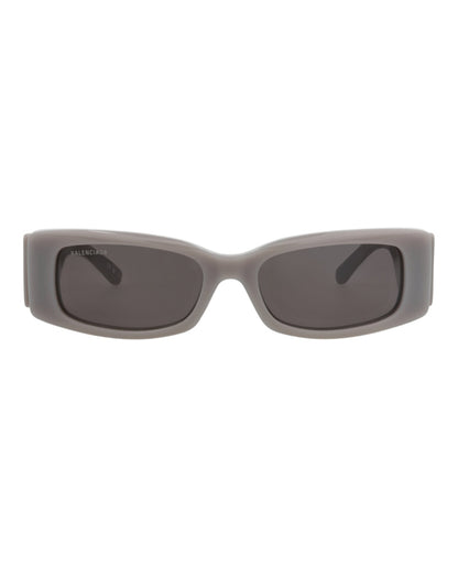 Balenciaga Womens Square/Rectangle Grey Grey Grey Fashion Designer Eyewear