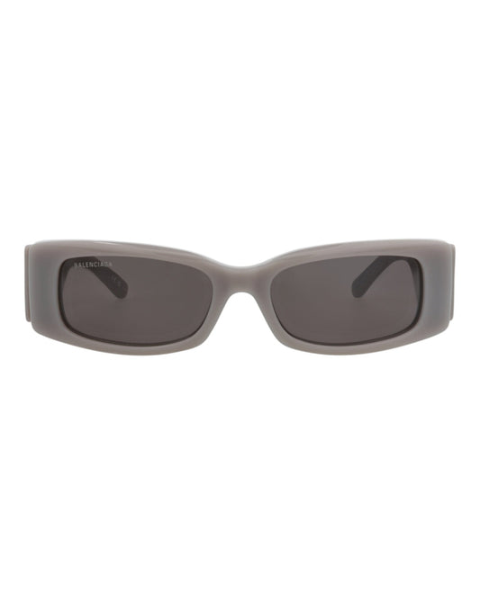 Balenciaga Womens Square/Rectangle Grey Grey Grey Fashion Designer Eyewear